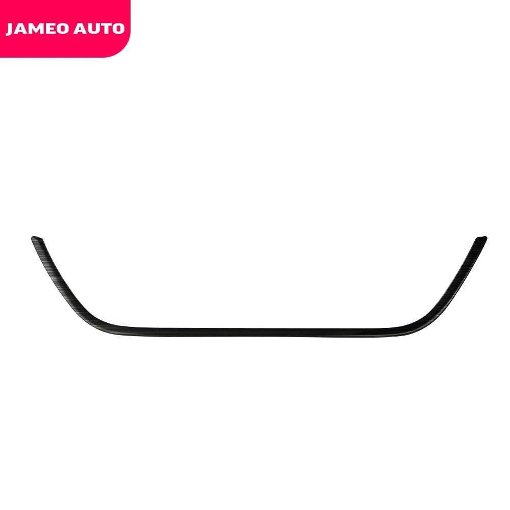 Jameo Auto Accessories for Ford Focus 2019 2020 Stainless Steel Central Control Air Condition Vent Outlet Underside Cover Trim