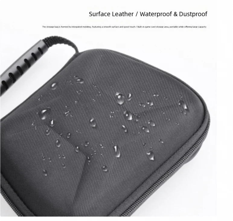 Carrying Case for Steam Controller 2026 Hard Shell Shockproof with Dual Zippers Oxford Fabric Large Capacity
