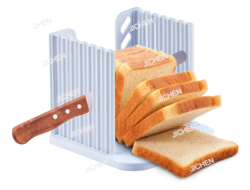

Neu plastic manual bread slicer baking tool toast cutter
