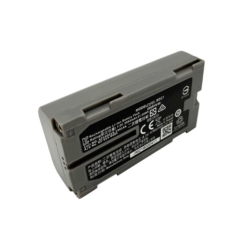 Imagem -06 - Bateria Recarregável do Li-íon para a Estação Total Superior Gm52 Bdc71 2993mah 7.2v