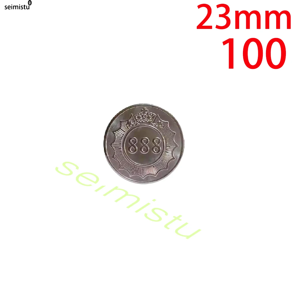 100 stücke Münze Token Edelstahl Spiel Tokens Klassische Krone Für Münzprüfer Arcade Spiel Kran Klaue Vending Auto Waschen maschine – Detail 8