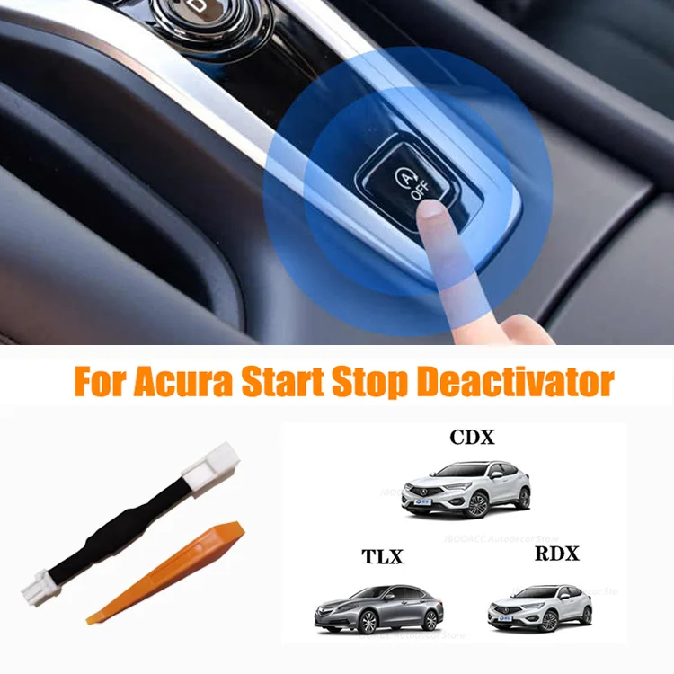 

For Acura CDX/TLX-L Auto Start-stop Default Disabler RDX Smart Modified Start-stop Accessories Auto Start-stop Shutdown Device