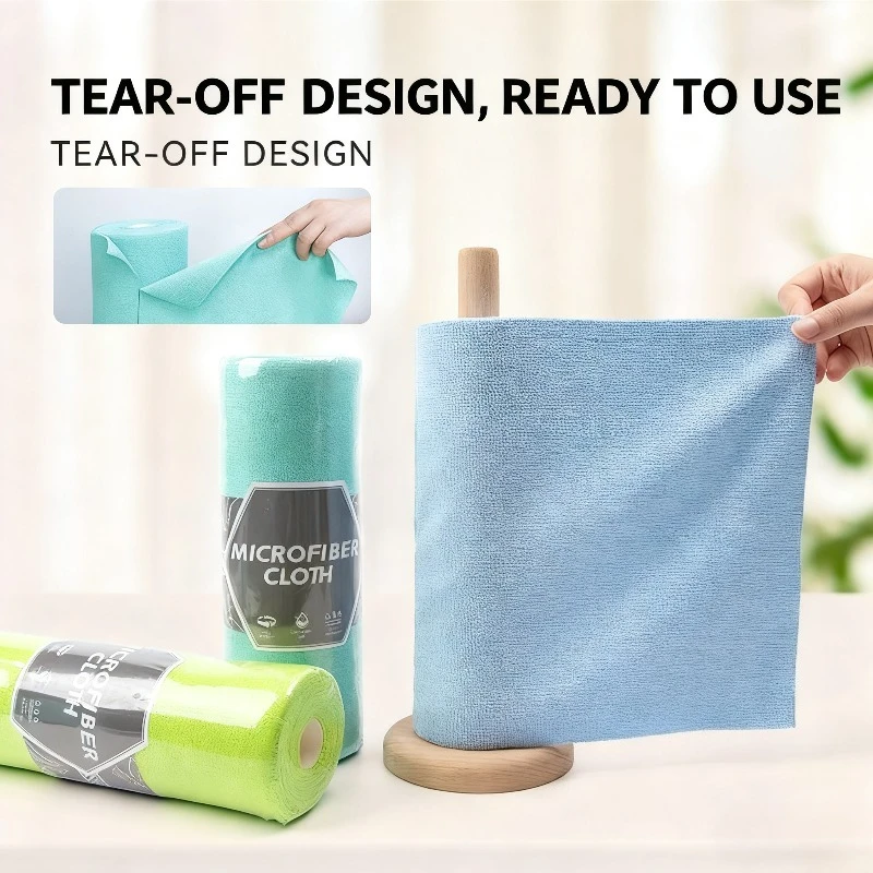 

20pcs Microfiber Dish Cloths Multi Purpose Dishwashing Towels for Tableware Double Sided Cleaning Rags Kitchen Accessories
