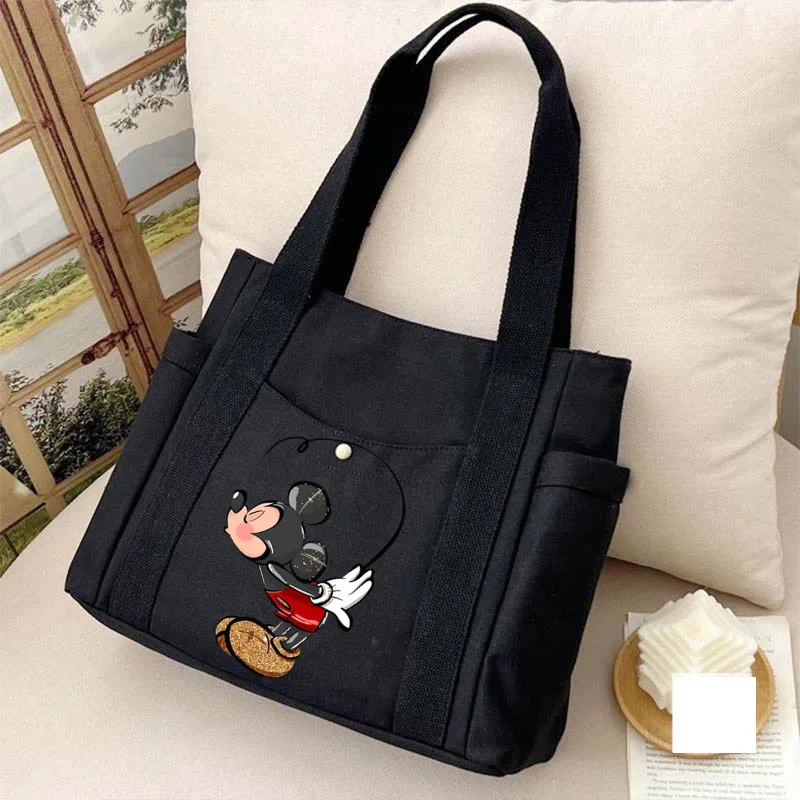 Disney Mickey Minnie Mouse Dumbo Large Capcity Shoulder Bag for Women Handbag Tote Bag Female Women\'s Messenger Trend Lady Bags