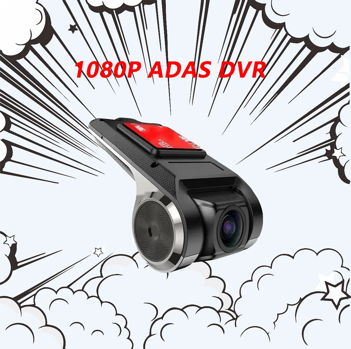 ADAS 1080P Concealed Usb Car Recorder HD Night Vision Android Large Screen Special Navigation Recorder Camera