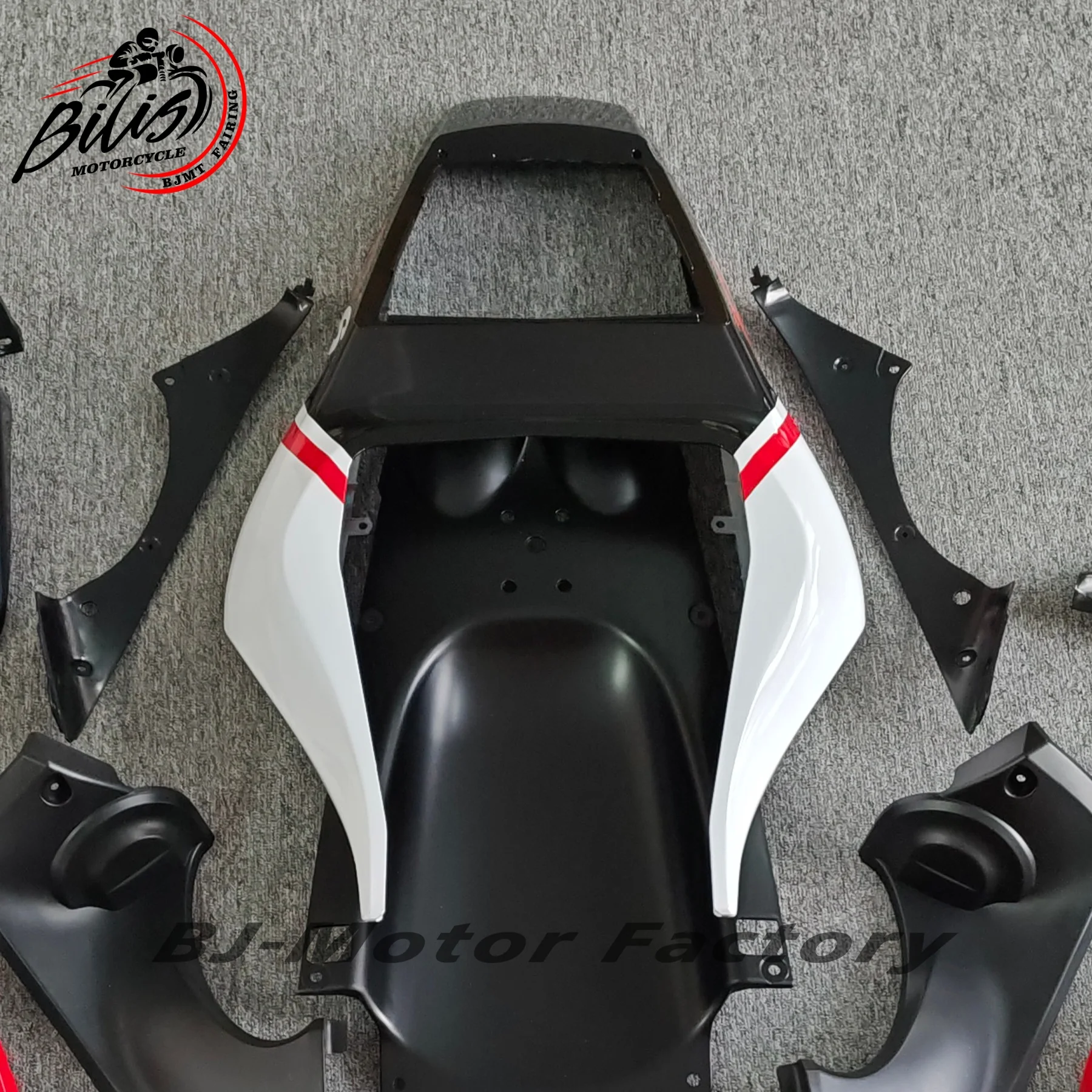 

For YAMAHA YZF R6 1998 1999 2000 2001 2002 Black White Red Motorcycle ABS Bodywork Fairing Kit YZF-R6 98-02