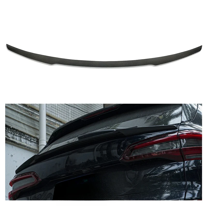 

New Dry Carbon Fiber Universal Rear Spoiler X5 G05 Rear Wing