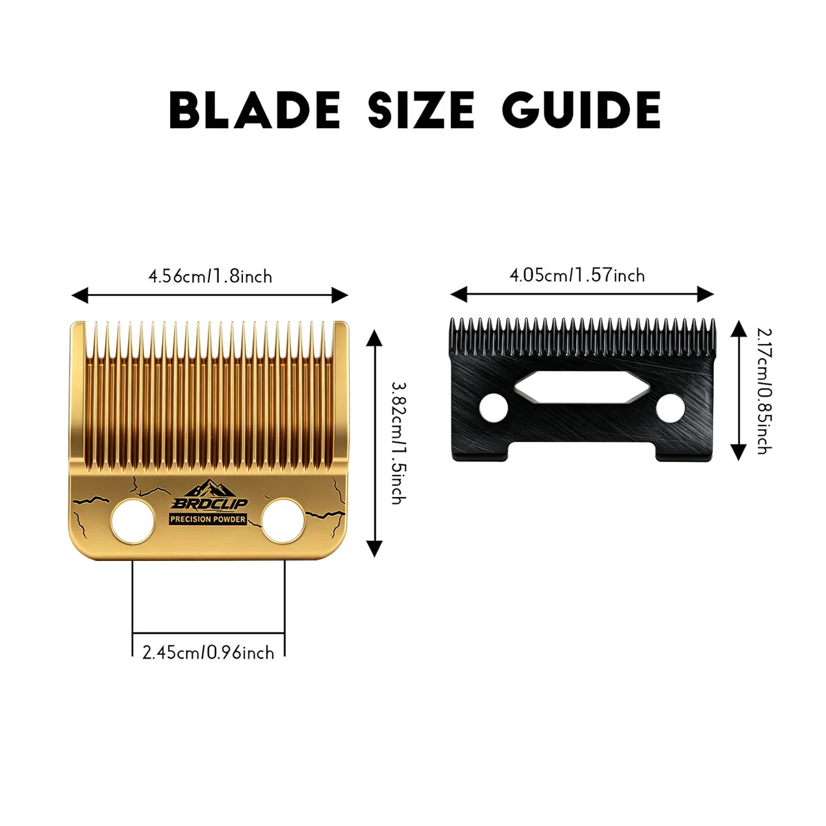 Replacement Cutter Head BRDCLIP Madeshow Kulilang M5(F) M10 R66 R77F BRD106 Hair Clipper DLC Ultra Thin Blade Wedge Fade Blades
