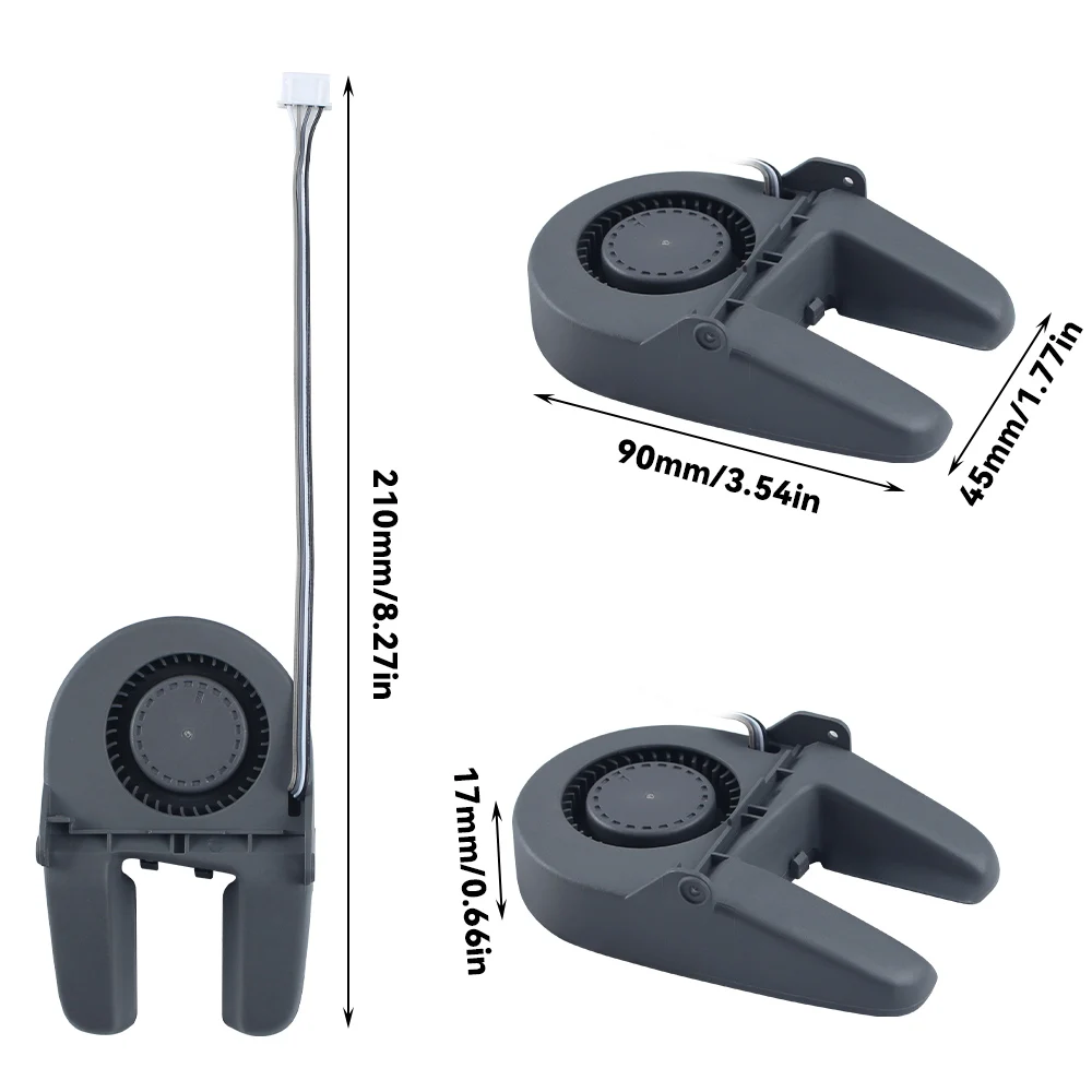 A1/A1 Mini 5015 Cooling Blower Fan Component Cooling Fan Reduce Printing Failures For Bambulab A1 Series 3D Printer Parts