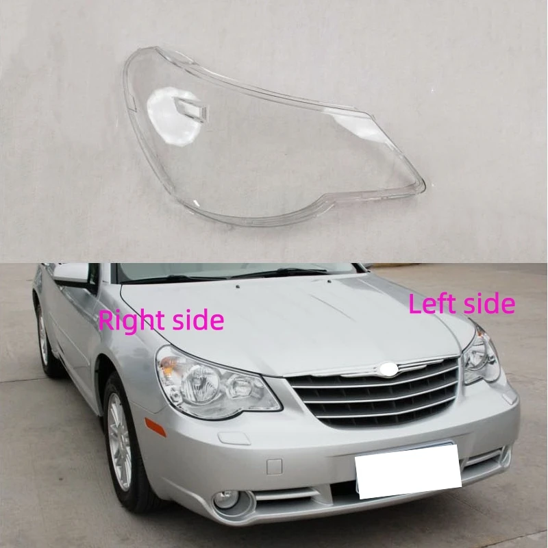 

For Chrysler Sebring 2008 Car Headlight Shell Headlamp Cover Replacement Headlamp Lens Lamp Shade Headlamp Lens Glass