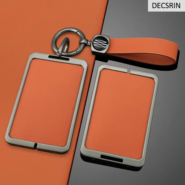 Etui na klucze ze stopu cynku i skóry do BMW 1 3 New 57 8 Series X1 X3 X5 X6 X7 F30 G20 F34 F31 G30 G01 F15 I3 M4 535le