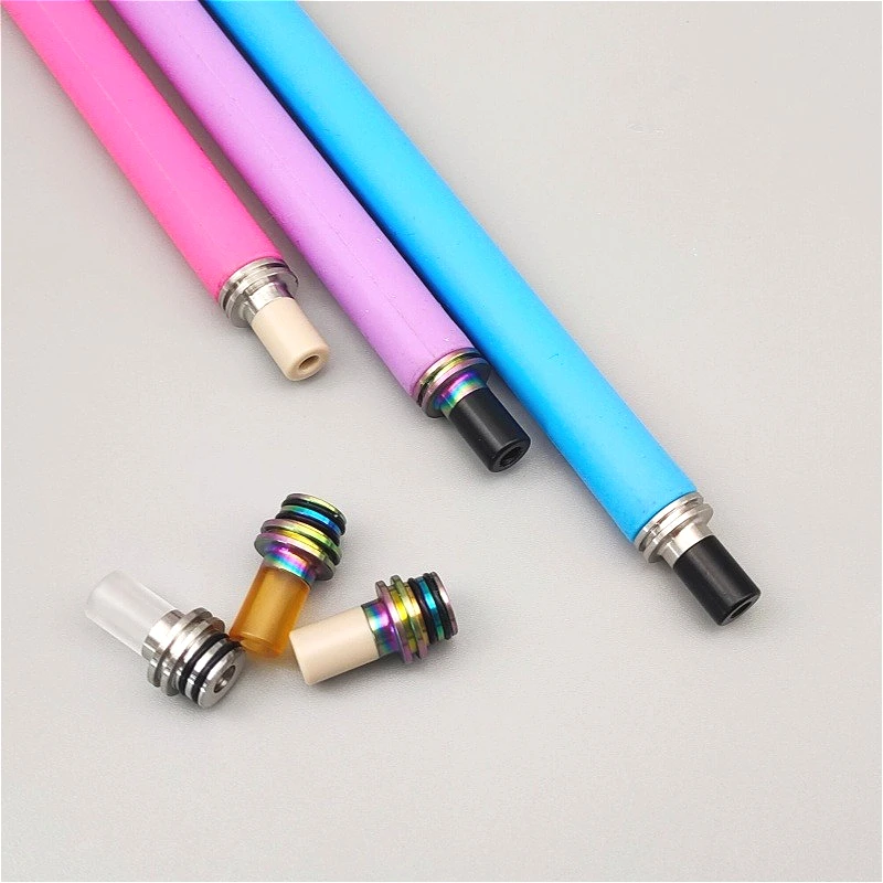 1 قطعة 510 الفولاذ المقاوم للصدأ البلاستيك بوم بي فوهة بالتنقيط BP تعديل بايونير القش المشتركة #6