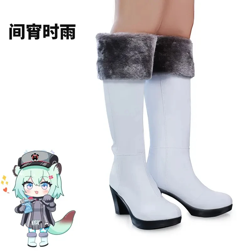 

g'7,n\5;e,8\v,5/Game Blue Archive Mayoi Shigure Cosplay Costume Shoes Anime Character Halloween Carnival Party Propf;4'v.7/n\