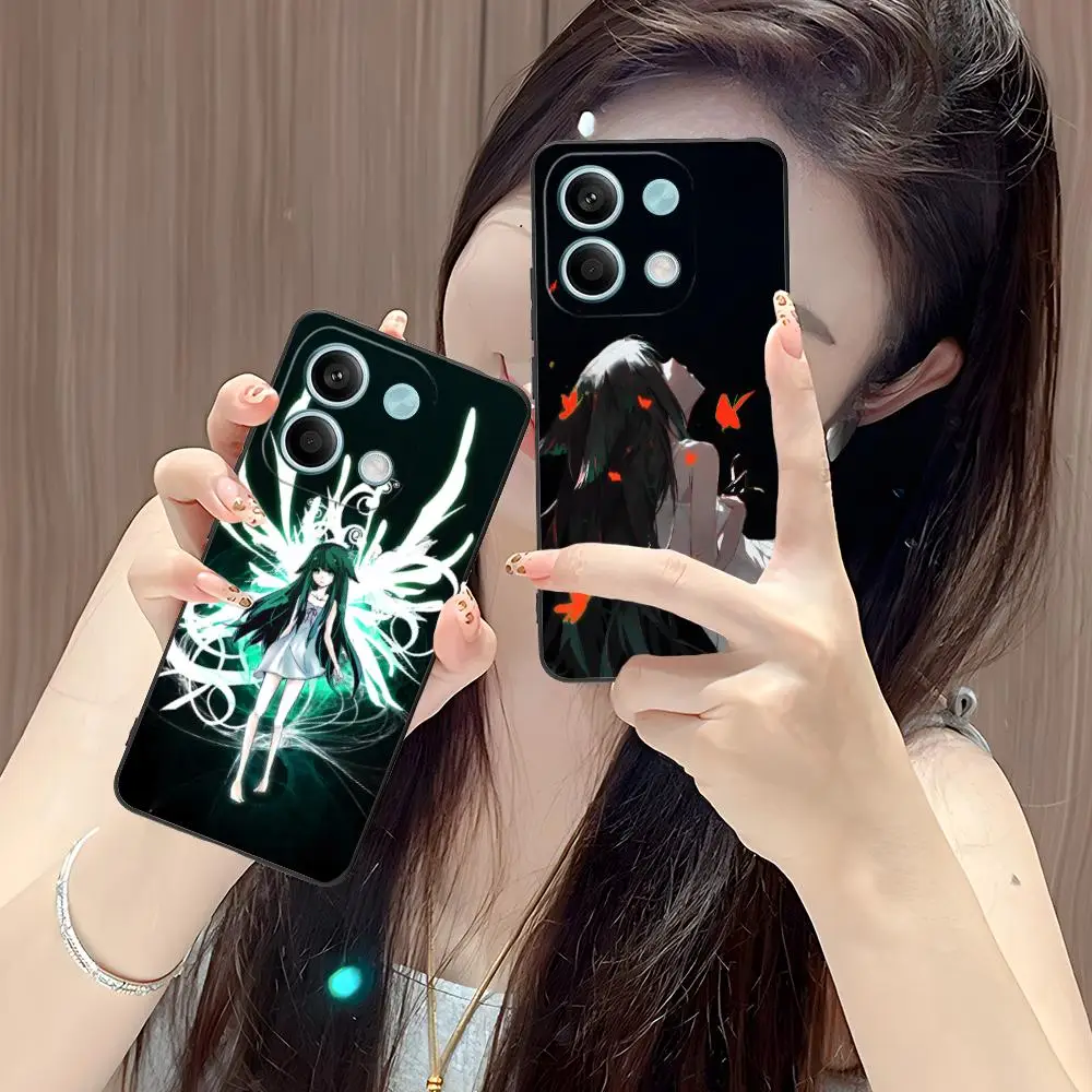 Saya no Uta حافظة هاتف محمول لـ POCO F7 F6 F5 F4 F3 F2 Pro GT C75 C71 C65 C61 C40 Pro غطاء طباعة ملون للغاية جميل