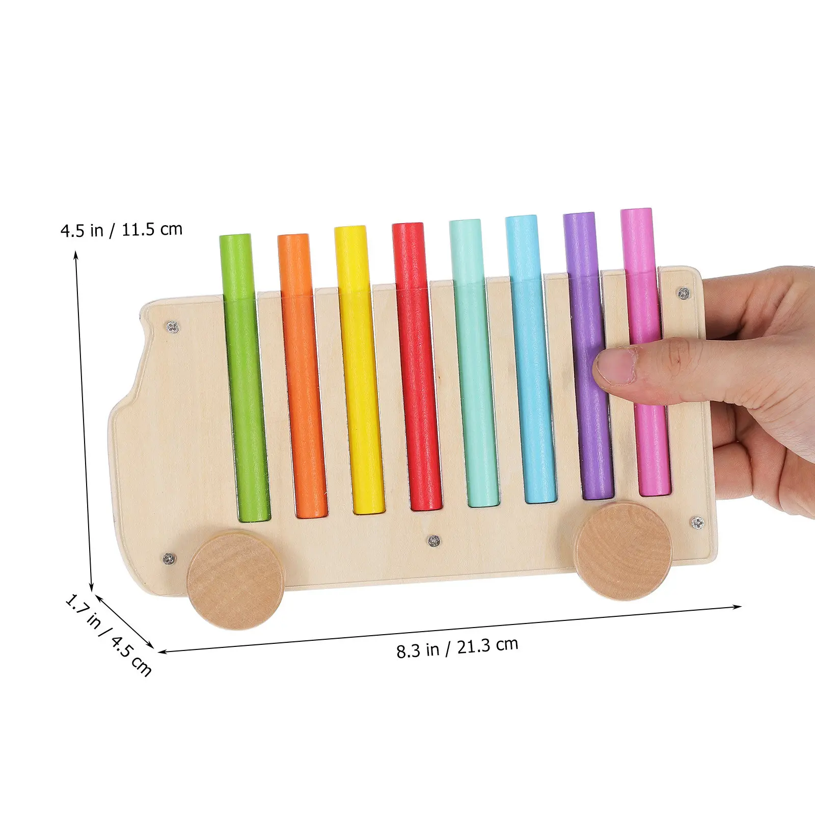 1 Set Wooden Color Matching Game Early Childhood Development Sorting Educational Montessori Learning Activity Enhance Motor