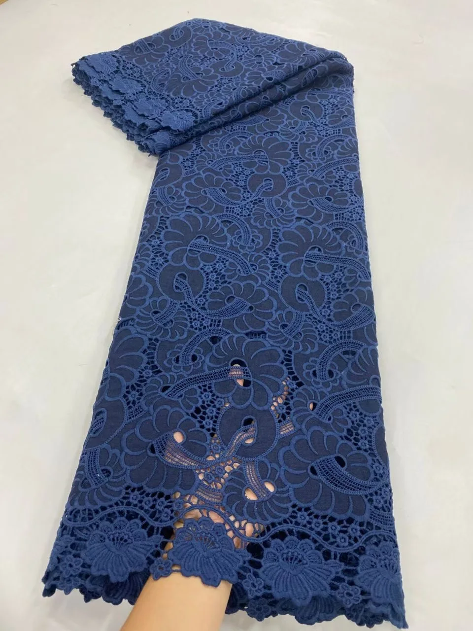 

2025 Высококачественное нигерийское свадебное платье, тюль, кружевная ткань, гипюр, шитье, блестки, вышивка, шифон, вечеринка, 5 ярдов, JL507