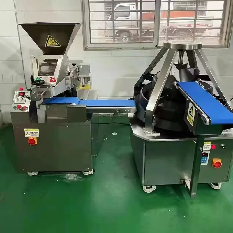 Custom Conical Dough Divider Rounder Automatic Bun Dough Ball Maker for Bread Pizza Dough Rounding Machine