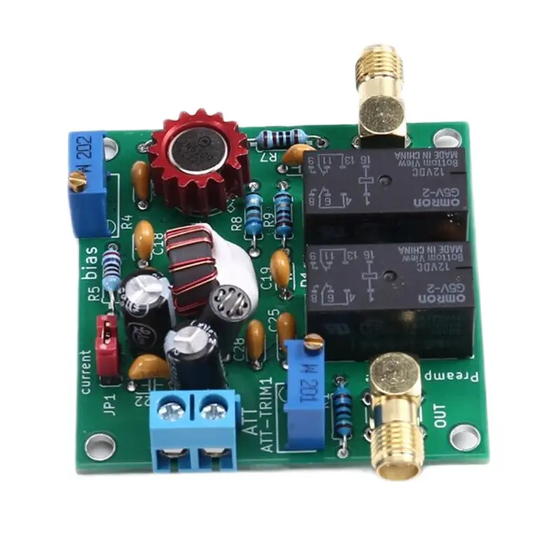 

【HOT A69Z!】Preamplifier 0.1-60 Mhz Short & Medium Wave Amplifier Boosts Signal Strength For Radio Enthusiasts And DIY Projects