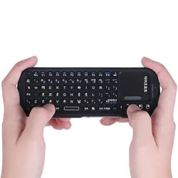 iPazzPort Mini Bluetooth＆ 2.4GHz Wireless Keyboard with Touchpad MouseCombo for Android TV Box/PC/Tablet/PS4/Raspberry Pi 3/HTPC