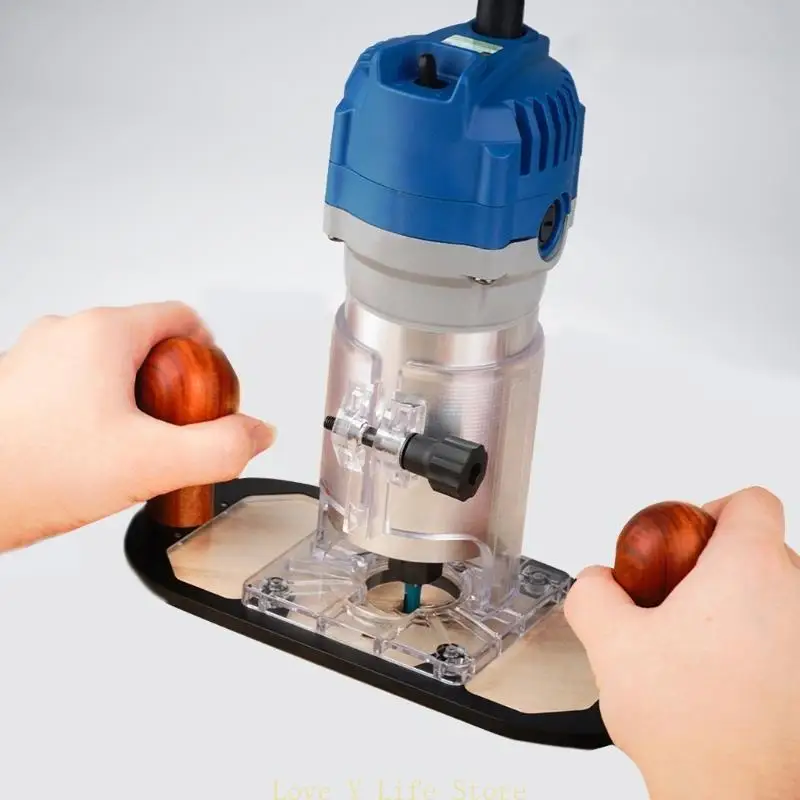 

L74C Руночный маршрутизатор Roudge Base Base Carving Melling Router Trimmer Trimmer Plunge Base Base Circular Bocking Trimmer