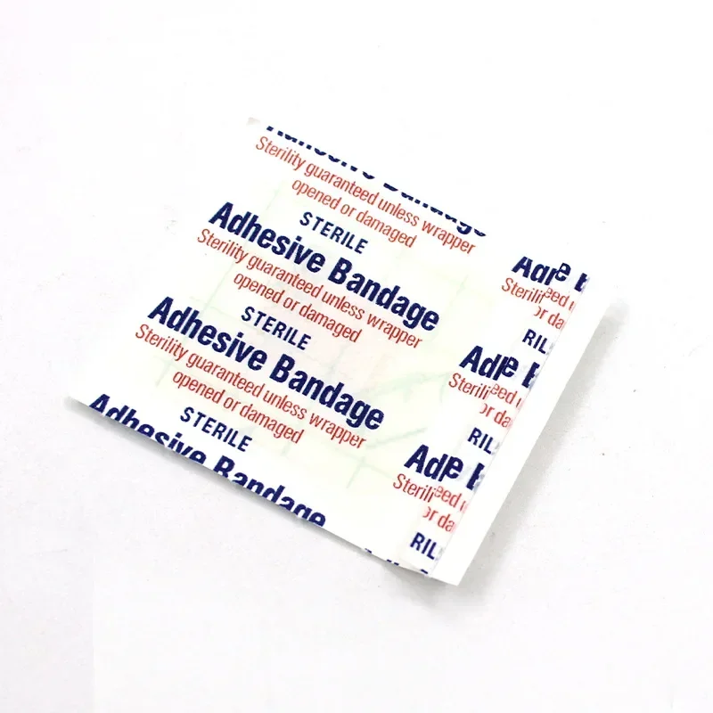 10 unids/set 38*38mm parche de piel tirita impermeable vendaje para heridas yeso para deportes acuáticos baño tiras médicas Woundplast