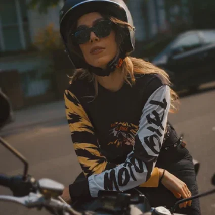 2024 cycling shirt woman mountain bike mtb long sleeve shirt downhill jersey Motocross jersey roadbike jersey
