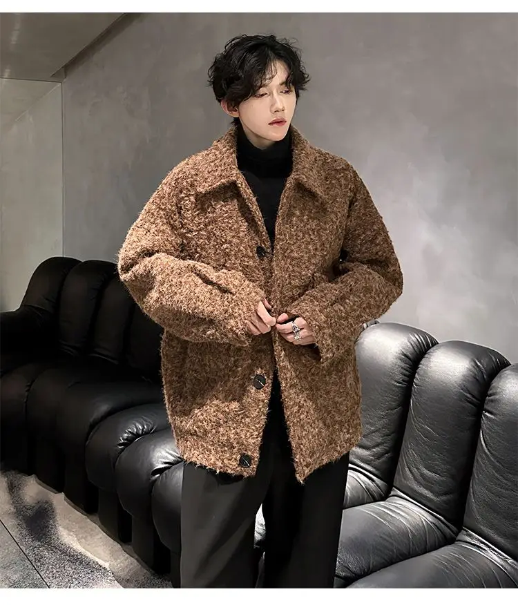 

Мужская куртка из шерстяной смеси, серая, для виноделия, виноградарства, изучения природы, науки, образования, исследований