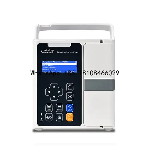 Veterinary Mindray BeneFusion E Infusion Pump BeneFusion eVP Vet For Animal Use Infusion Pump Machine