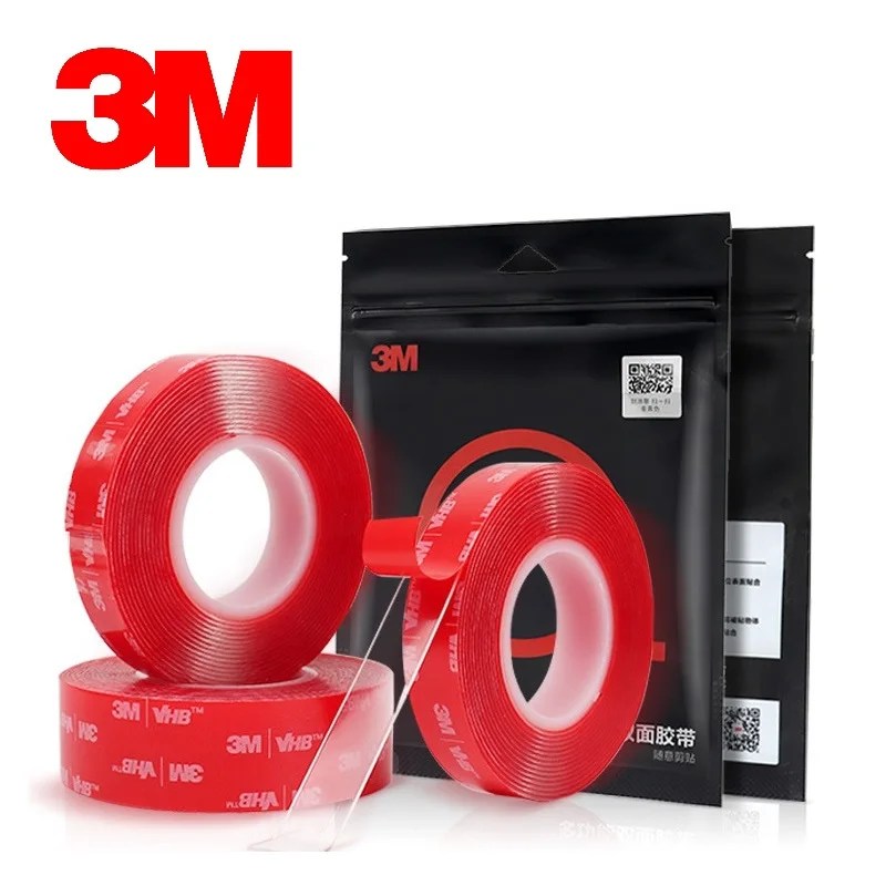 3M VHB tape 3M 4910 Clear Tape 3M Double Sided Mounting Waterproof Tape for Automobiles Autos Office  with 3M Original Package