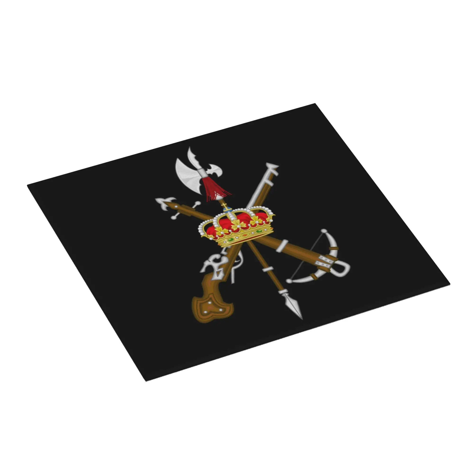 Drying Mat For Kitchen Spanish Legion Water Absorbent Waterproof Spain Coat of Arms On Slip Kitchen Counter Protector Mat