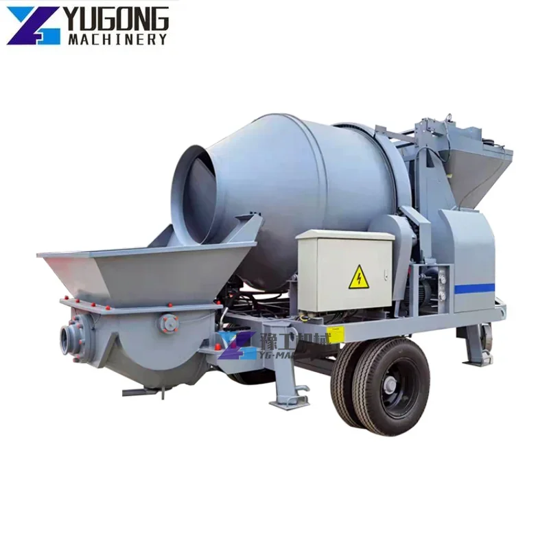 40m3/h Diesel Concrete Mixer Pump Concrete Mortar Pump Factory Direct Sale Price