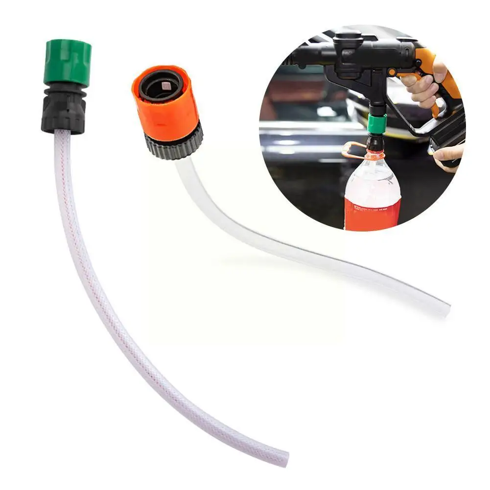 Pressure Washer Suction Tube Pipe Adaptor Bottle Connector With Draw Hose Quick For Worx High Pressure Washer Accessories C4X2