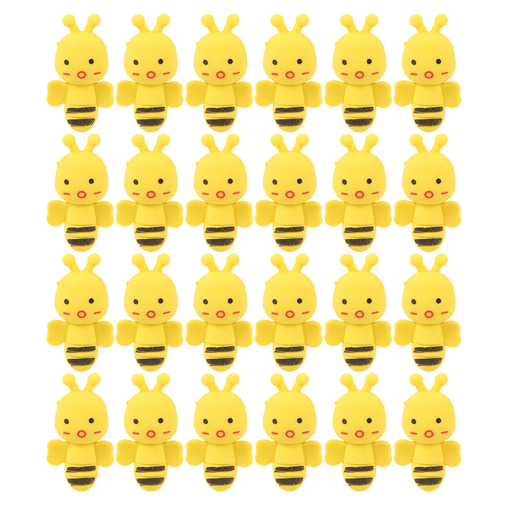 

30pcs Erasers Cute Rubber Erasers For Kids Bulk Cartoon Shape Kids Stationery Gifts Educational Tool