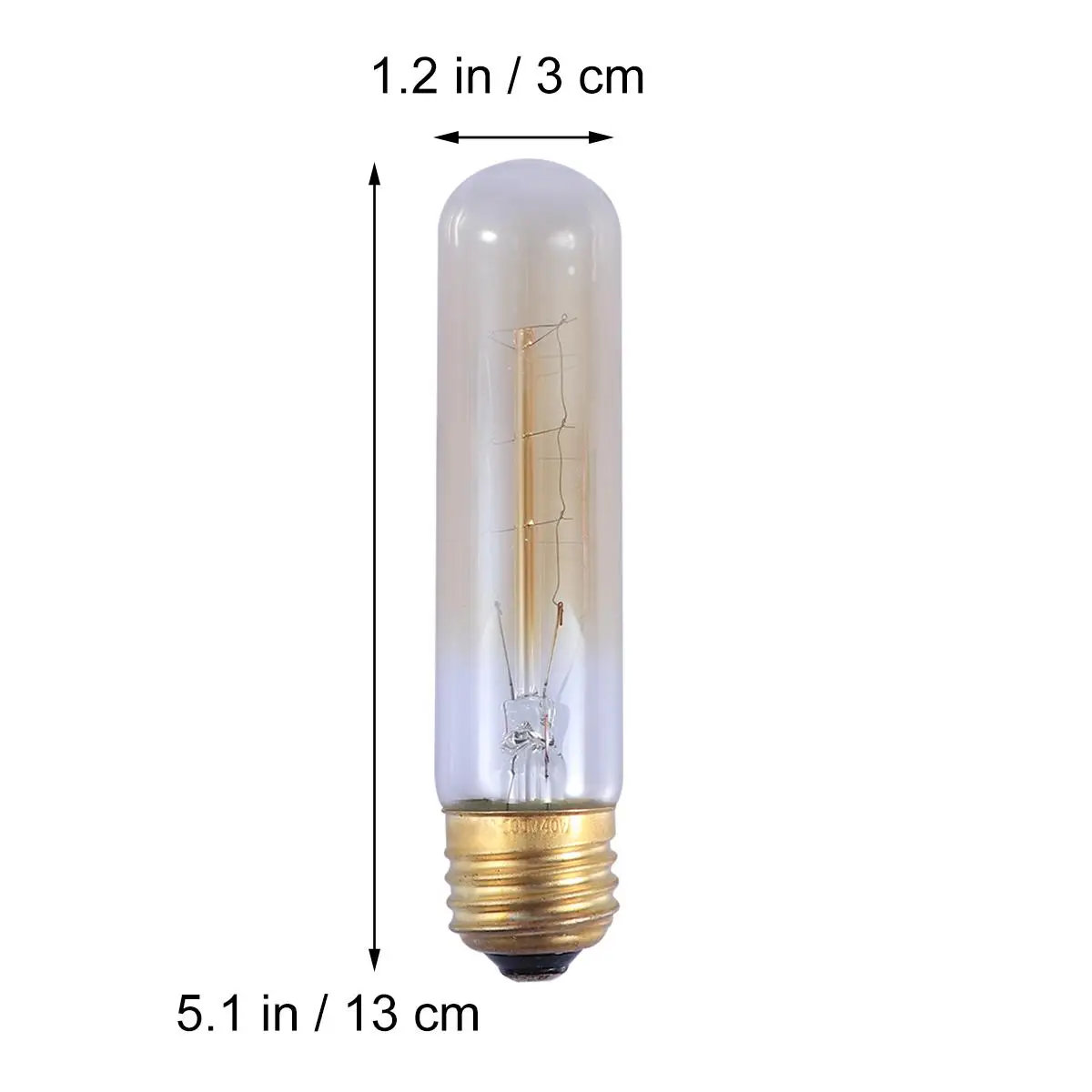 

40W Light Bulb Vintage Style LED Filament Light Bulb Warm White for Wall Sconces Ceiling Fans Chandeliers Pendant Lighti