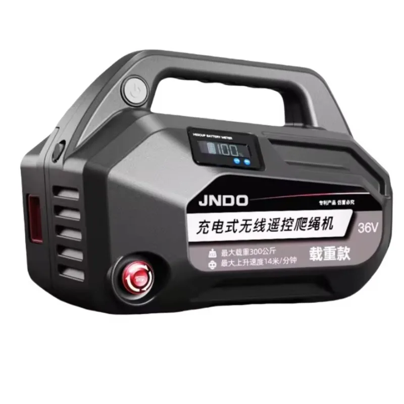 

High-Safety 300KG Lithium Battery Electric Rope Climber with Wireless Remote Control Hoist for High-Rise Construction