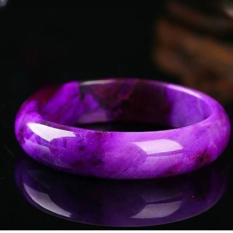 سوار طبيعي مريح الأصلي الألغام الإمبراطوري الأرجواني الملكي بيريلا جيشي سوار شعبي