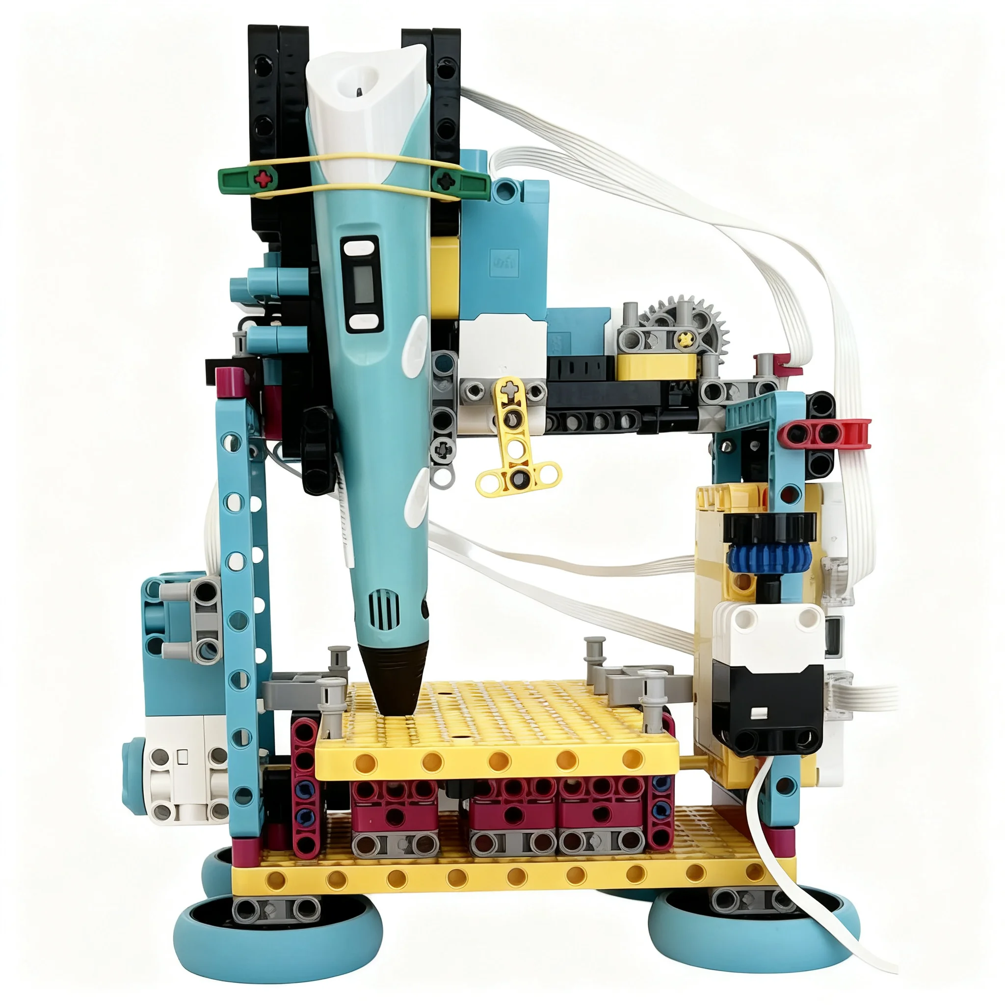 275pcs MOC 3D Printer V3 Educational Dacta SPIKE Model Building Blocks Christmas Gifts Collection Display DIY Assemble Creative