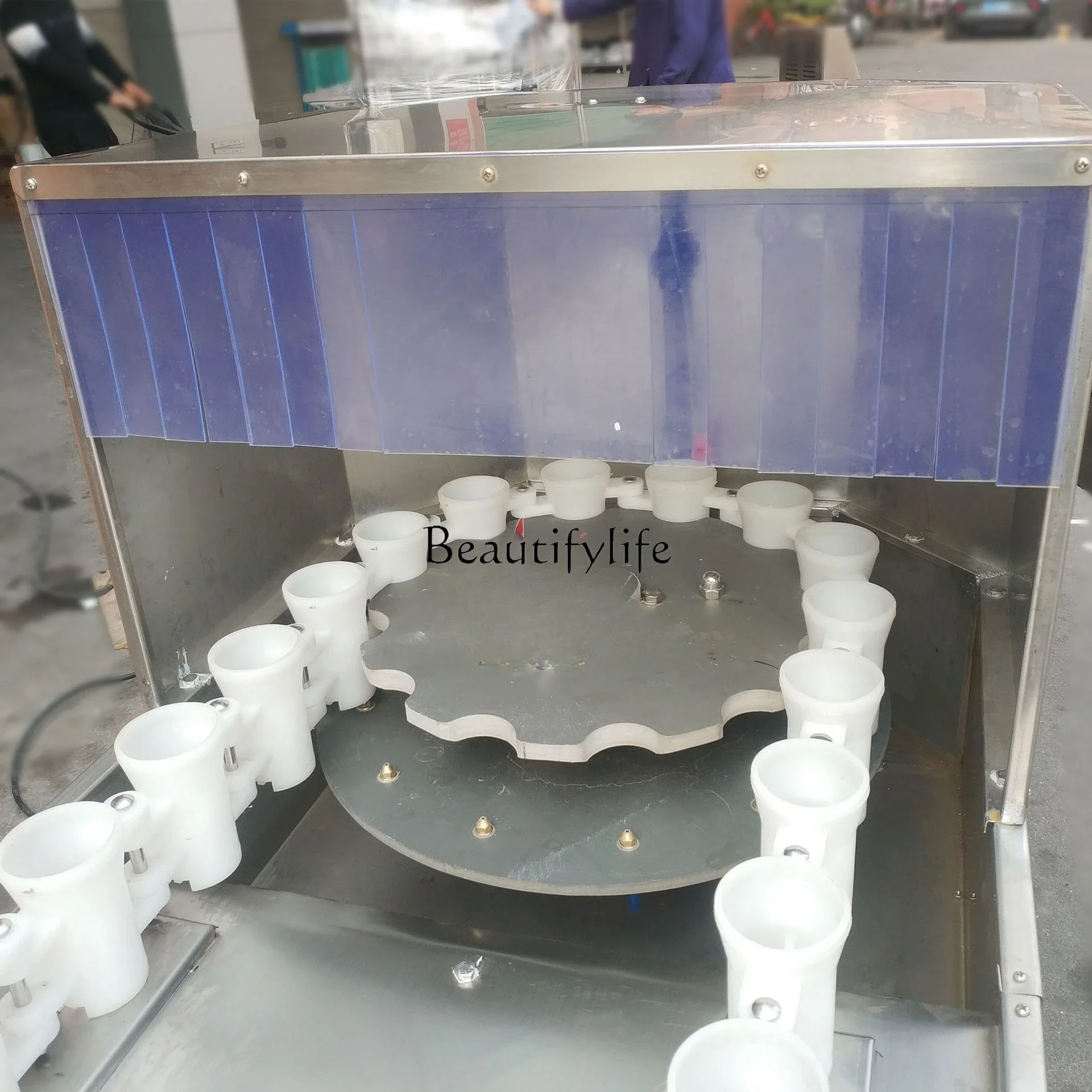 4Supply semi-automatic cosmetics, small bottle washing machine, wine bottle cleaning machine