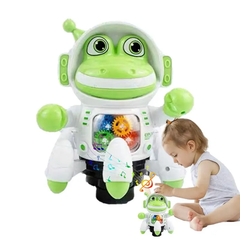 

Musical Crawling Toy Electric Musical Crawling Frog Educational Light Up And Dancing Frog Toy For Kids Boys And Children