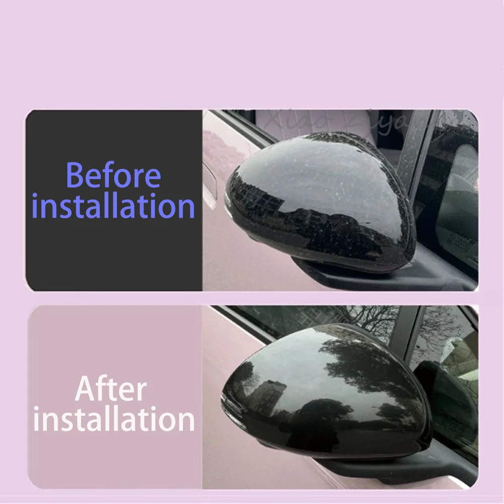 ل GAC Aion UT AY2 2025 ~ 2027 2026 سيارة مرآة الرؤية الخلفية غطاء وقائي مقابض الأبواب الخارجية وعاء الباب يغطي تعديل الملحقات #2