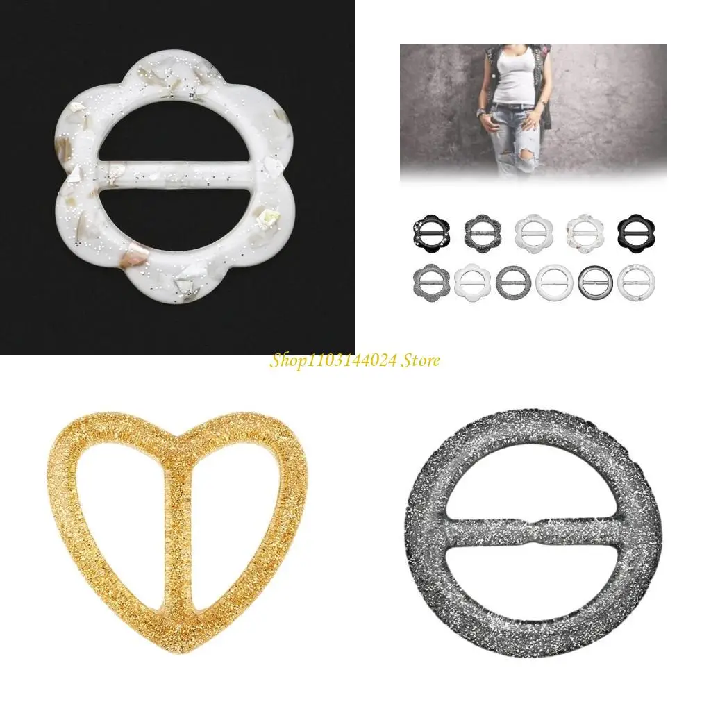 

N5KE DIY СКРЕСЬ Цветочный ремень Элегантная защелка для защелки