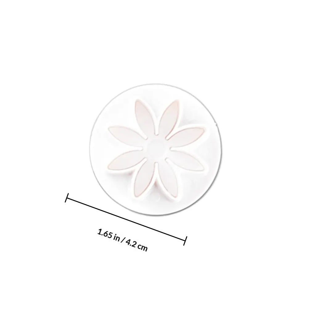 16pcs Biscuit Mold Spring Pressed Cookie Fondant Baking Mold Creative Cake Chocolate Tool For Diy Dessert Decoration Plastic