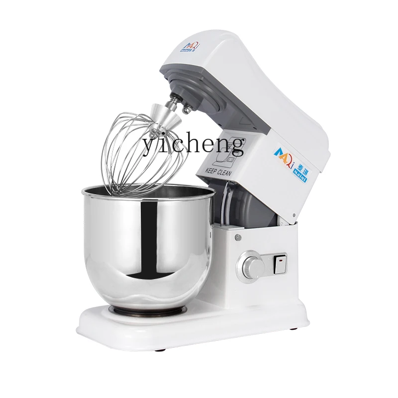 

ZK Fresh Milk Machine Commercial Cream Beater Stirring Silent Chef Machine Small Egg Beating and Noodle Mixing Machine