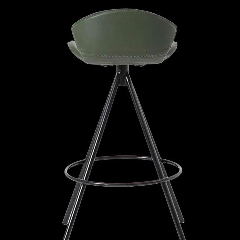 Height Bedroom Barstools Design With Back Metal Designer Aesthetic Wishbone Bar Chairs Long Balcony Taburete Alto Home Furniture