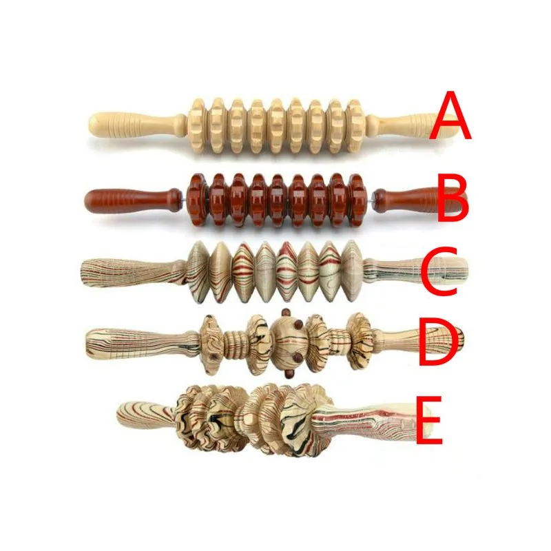 

Wood nine rounds household whole body multi-purpose massage roller belly waist abdomen massage equipment