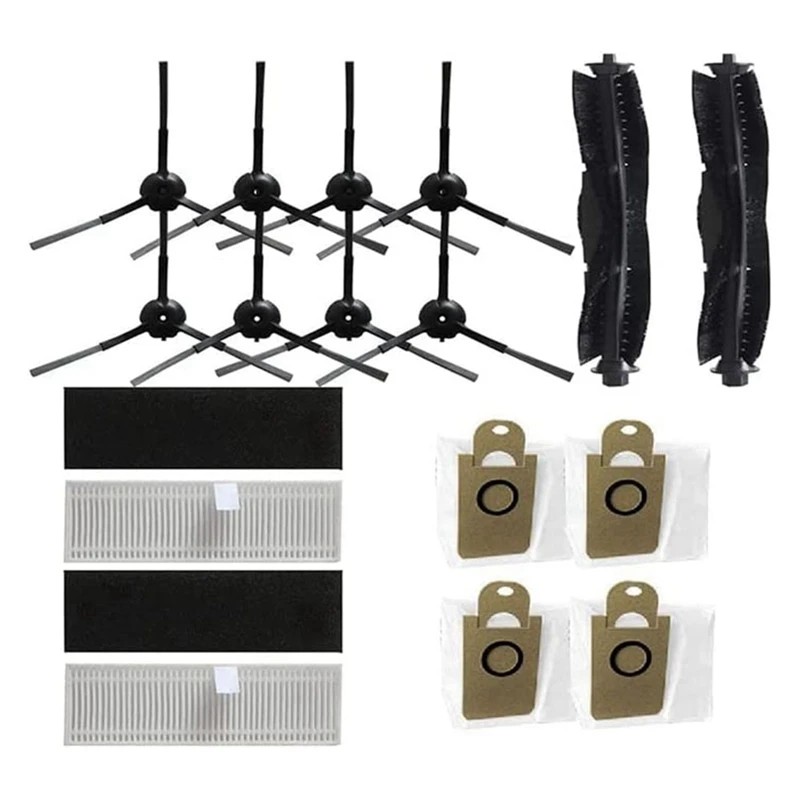 Neabot n1およびn1 plus用のダストフィルター付きサイドブラシ,proscenic m7proロボット掃除機用のローラーアクセサリー