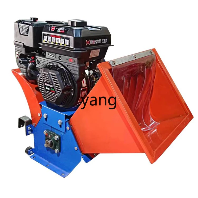 

Yjq Small Hand Push Twig Crusher Household Garden Straw Broken Grass Three-Wheel Vehicle-Mounted Chaffcutter