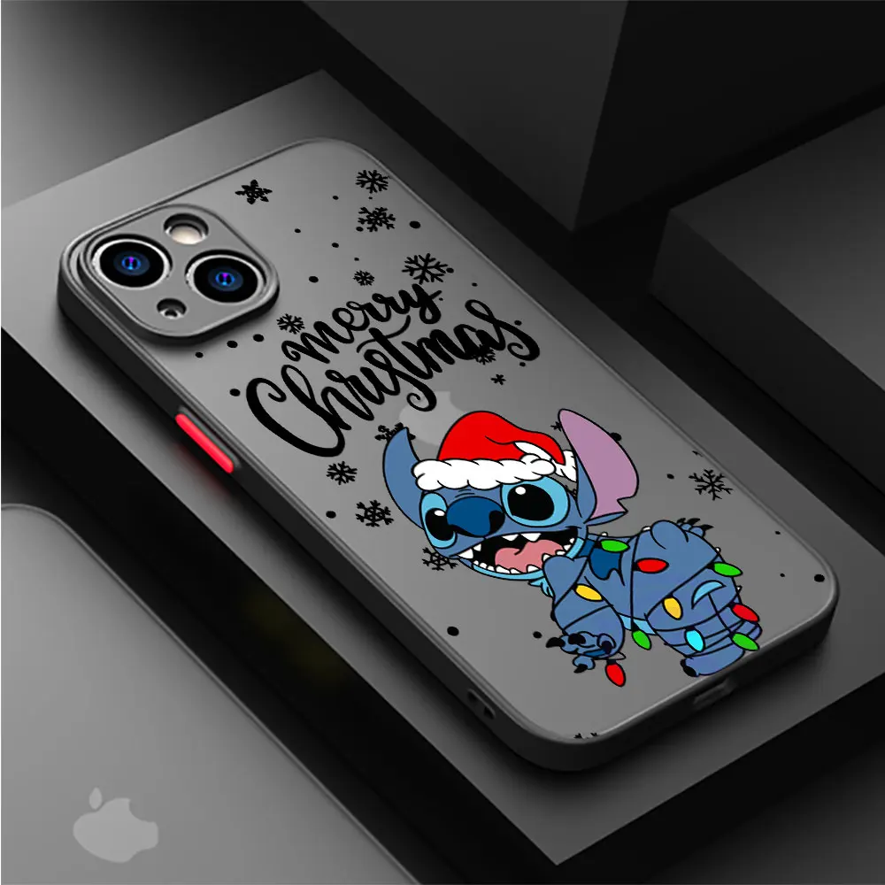 เคสโทรศัพท์ลายคริสต์มาสกันกระแทกสำหรับ iPhone XR 11 Pro 13 14 PRO MAX 7 6s SE 12 MINI XS X 15 Pro 8 PLUS