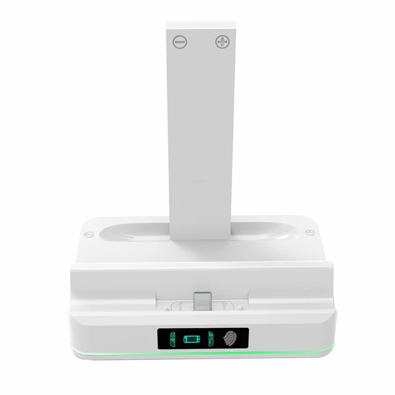 

Для зарядной док-станции Switch2 поколения, левый и правый светильник со вставной док-станцией, зарядное устройство, прямая ручка для зарядки, белый-ELEC