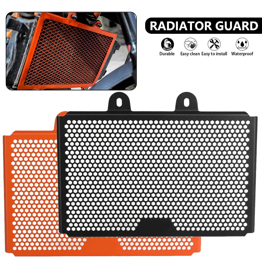 

For KTM Duke 125 200 250 390 Duke Motorcycle Radiator Guard Protector Grille Cover 2017 2018 2019 2020 2021 - 2024 Accessories